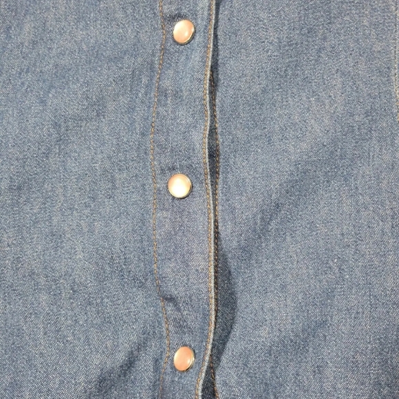 Me and You Jean Long Sleeve Top Size 1X - Picture 2 of 10